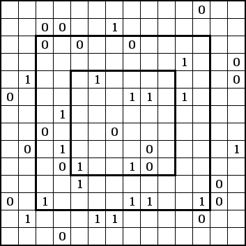 6x6 in 10x10 in 14x14 multi binaire puzzel